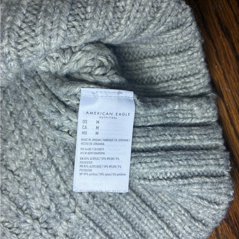 American Eagle Outfitters V-Neck Sweater - Green Vintage - Picture 5 of 6